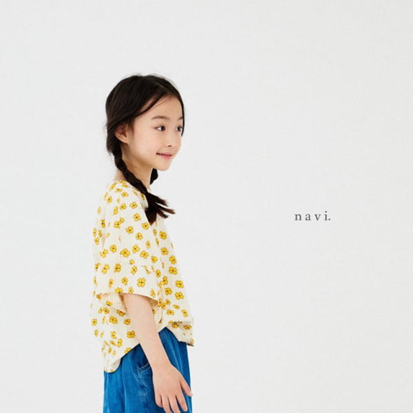 NAVI - Korean Children Fashion - #Kfashion4kids - Daily Flower Tee - 4