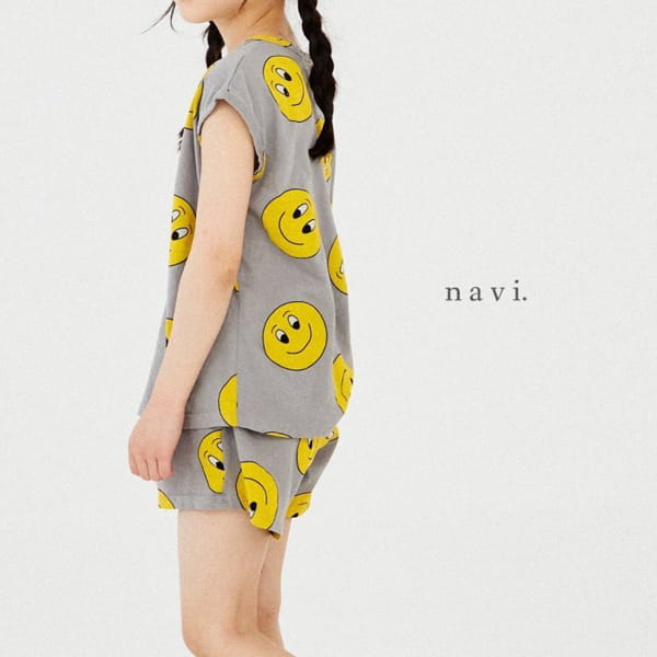 NAVI - Korean Children Fashion - #Kfashion4kids - Circle Top Bottom Set - 10