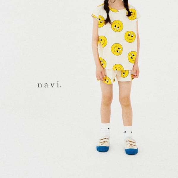 NAVI - Korean Children Fashion - #Kfashion4kids - Circle Top Bottom Set - 3