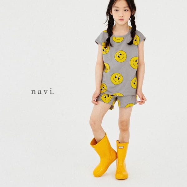 NAVI - Korean Children Fashion - #Kfashion4kids - Circle Top Bottom Set - 6