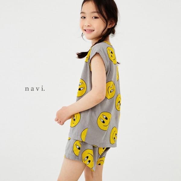 NAVI - Korean Children Fashion - #Kfashion4kids - Circle Top Bottom Set - 7