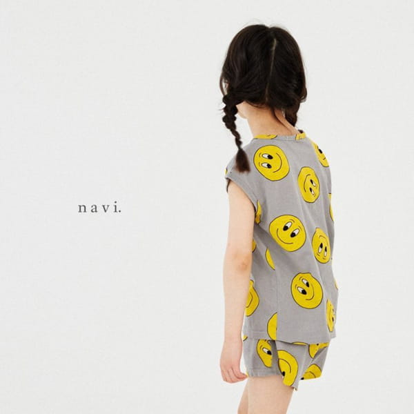 NAVI - Korean Children Fashion - #Kfashion4kids - Circle Top Bottom Set - 8
