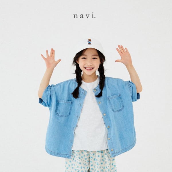 NAVI - Korean Children Fashion - #Kfashion4kids - Very Denim Shirt