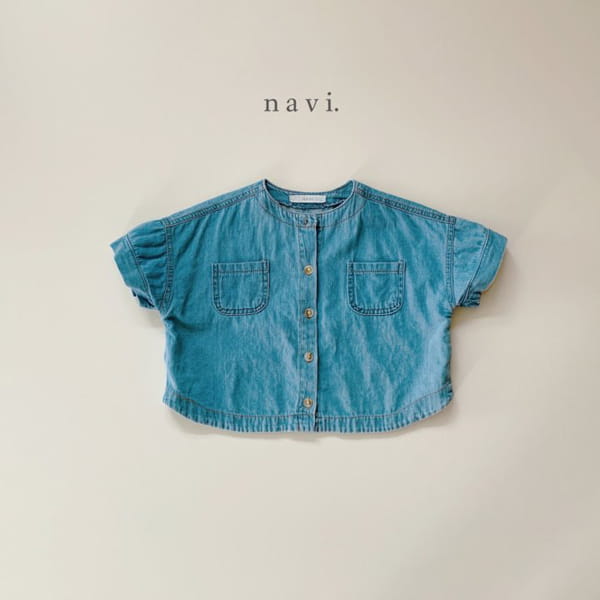 NAVI - Korean Children Fashion - #Kfashion4kids - Very Denim Shirt - 2
