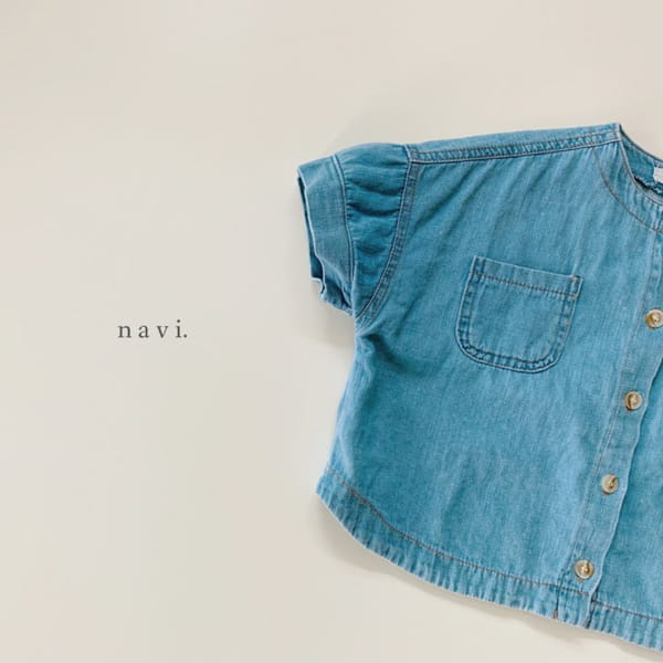 NAVI - Korean Children Fashion - #Kfashion4kids - Very Denim Shirt - 3