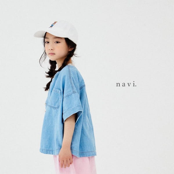 NAVI - Korean Children Fashion - #Kfashion4kids - Very Denim Shirt - 8