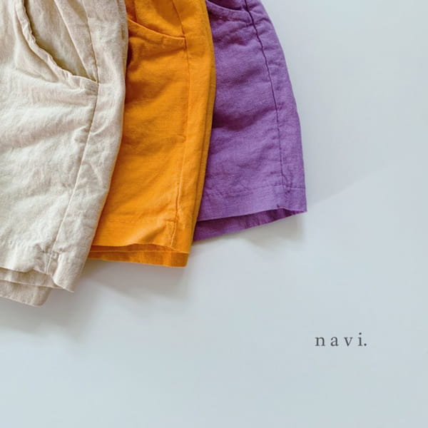NAVI - Korean Children Fashion - #Kfashion4kids - Sandy Linen Shorts - 10
