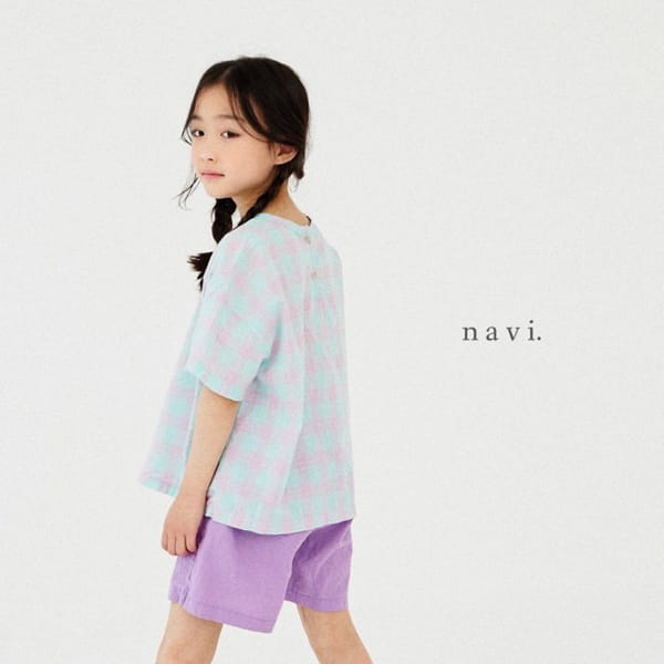 NAVI - Korean Children Fashion - #Kfashion4kids - Sandy Linen Shorts - 6