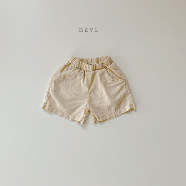 NAVI - Korean Children Fashion - #Kfashion4kids - Sandy Linen Shorts - 7