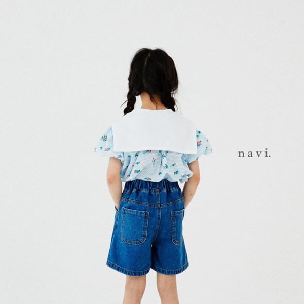 NAVI - Korean Children Fashion - #Kfashion4kids - Lami Denim Shorts - 10