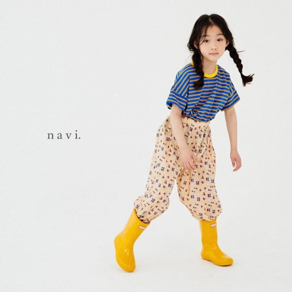 NAVI - Korean Children Fashion - #Kfashion4kids - Ppi Ppi Stripes Tee - 3