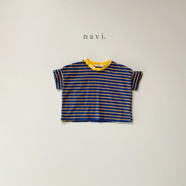 NAVI - Korean Children Fashion - #Kfashion4kids - Ppi Ppi Stripes Tee - 8