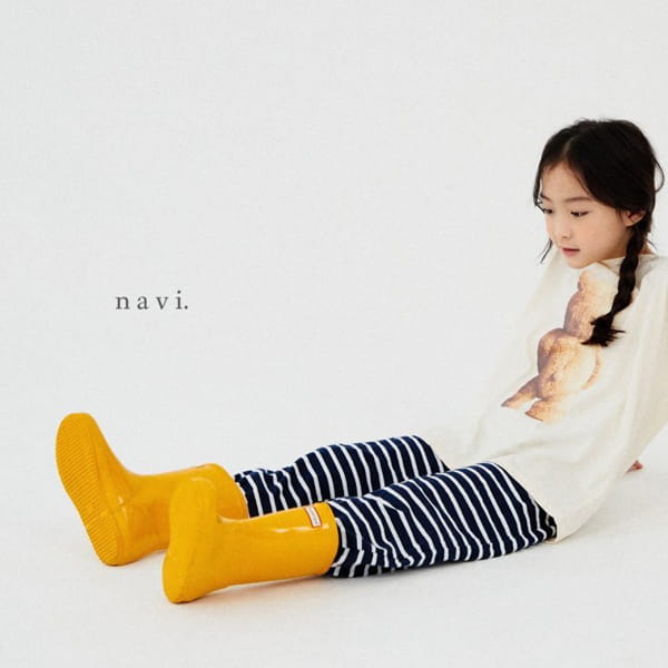 NAVI - Korean Children Fashion - #Kfashion4kids - Bear Long Tee - 6