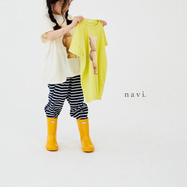 NAVI - Korean Children Fashion - #Kfashion4kids - Bear Long Tee - 7