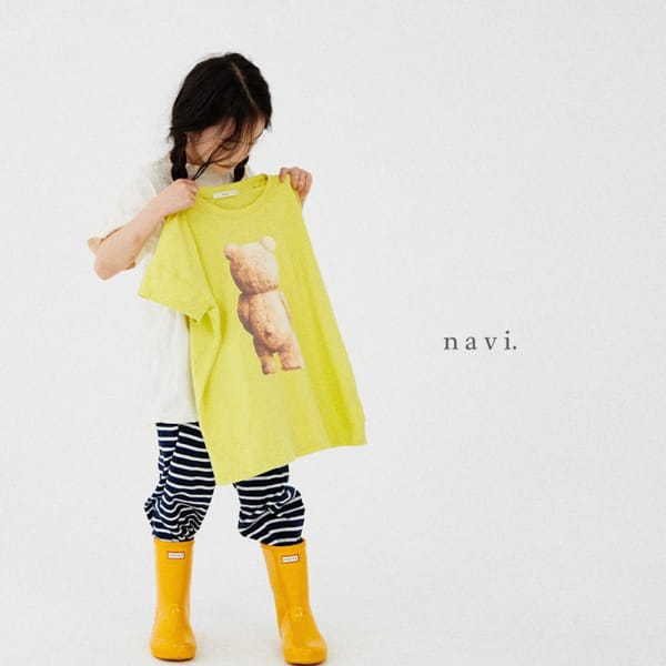 NAVI - Korean Children Fashion - #Kfashion4kids - Bear Long Tee - 8