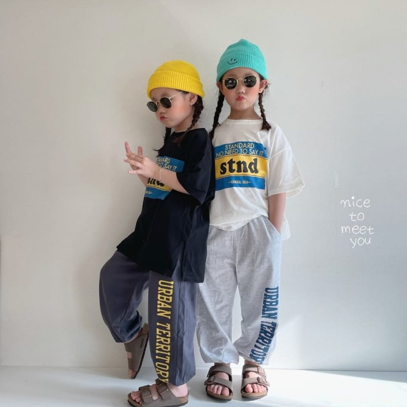 NICE TO MEET YOU - Korean Children Fashion - #Kfashion4kids - Tory Jogger Pants