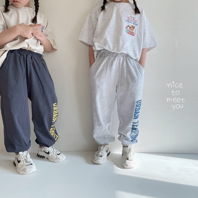 NICE TO MEET YOU - Korean Children Fashion - #Kfashion4kids - Tory Jogger Pants - 11
