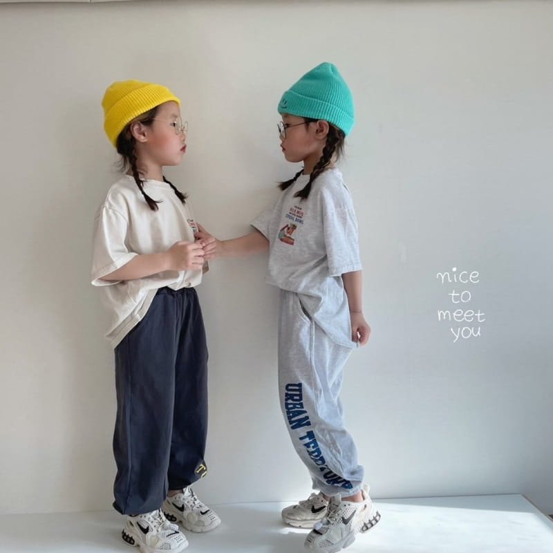 NICE TO MEET YOU - Korean Children Fashion - #Kfashion4kids - Tory Jogger Pants - 12