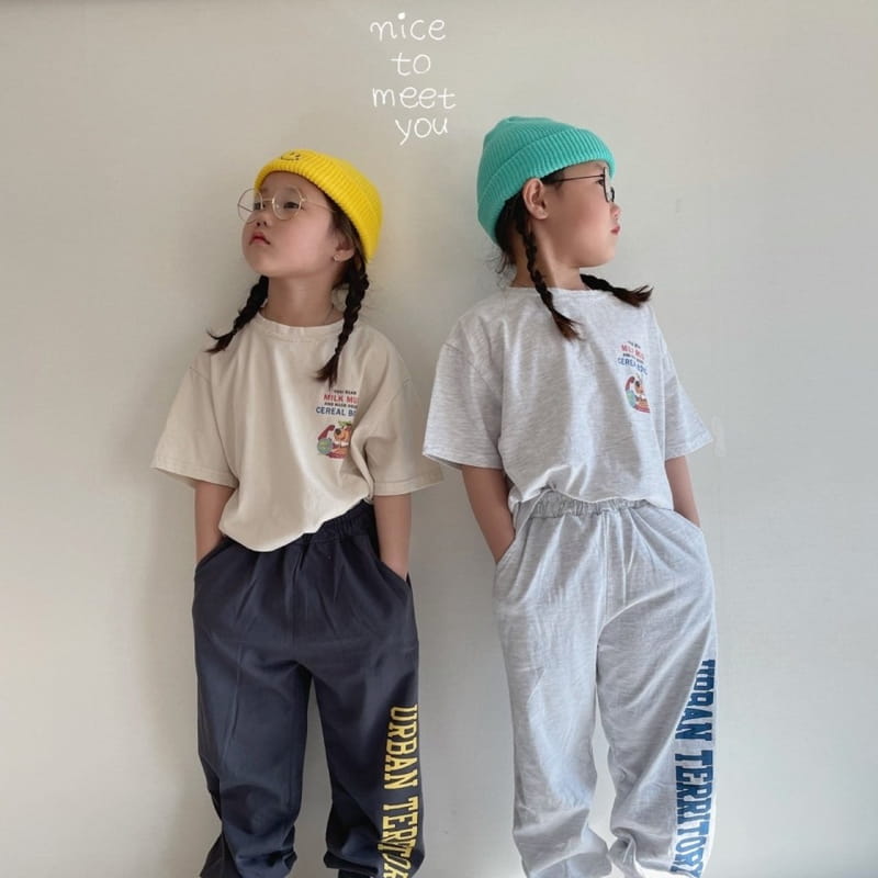 NICE TO MEET YOU - Korean Children Fashion - #Kfashion4kids - Tory Jogger Pants - 5
