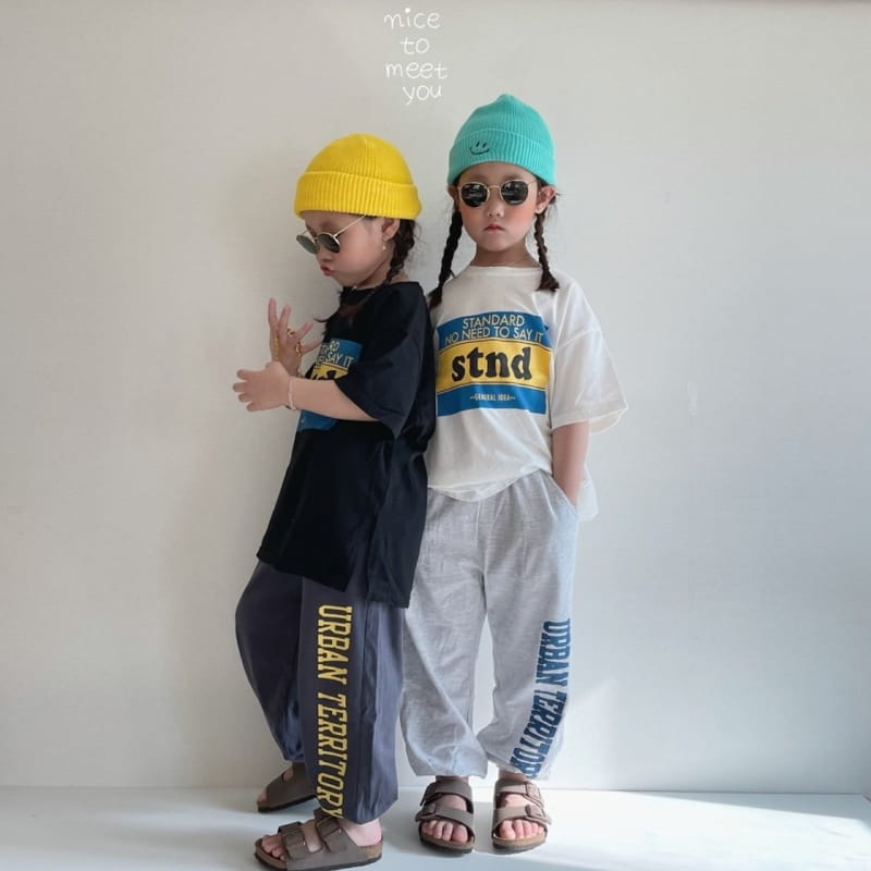 NICE TO MEET YOU - Korean Children Fashion - #Kfashion4kids - Tory Jogger Pants - 8
