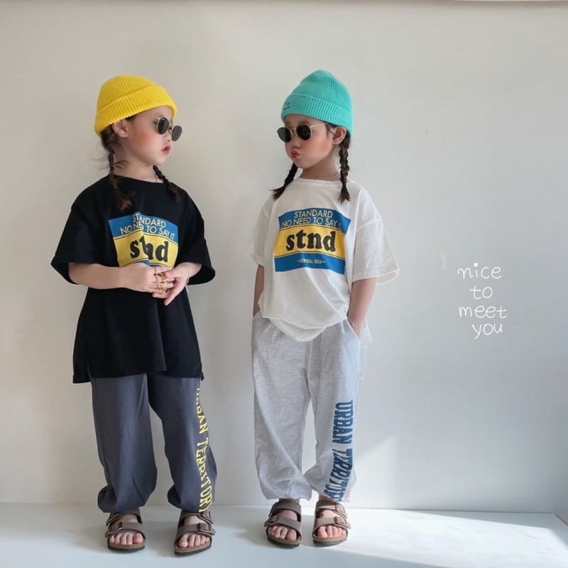 NICE TO MEET YOU - Korean Children Fashion - #Kfashion4kids - Tory Jogger Pants - 9
