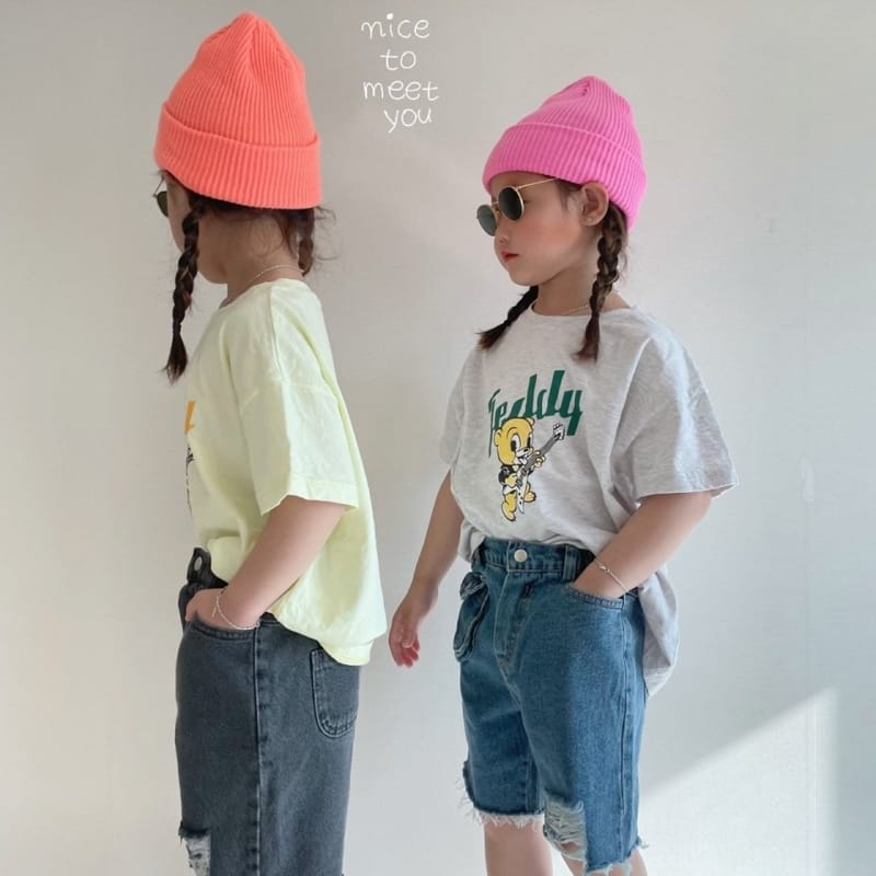 NICE TO MEET YOU - Korean Children Fashion - #Kfashion4kids - Muse Tee - 10