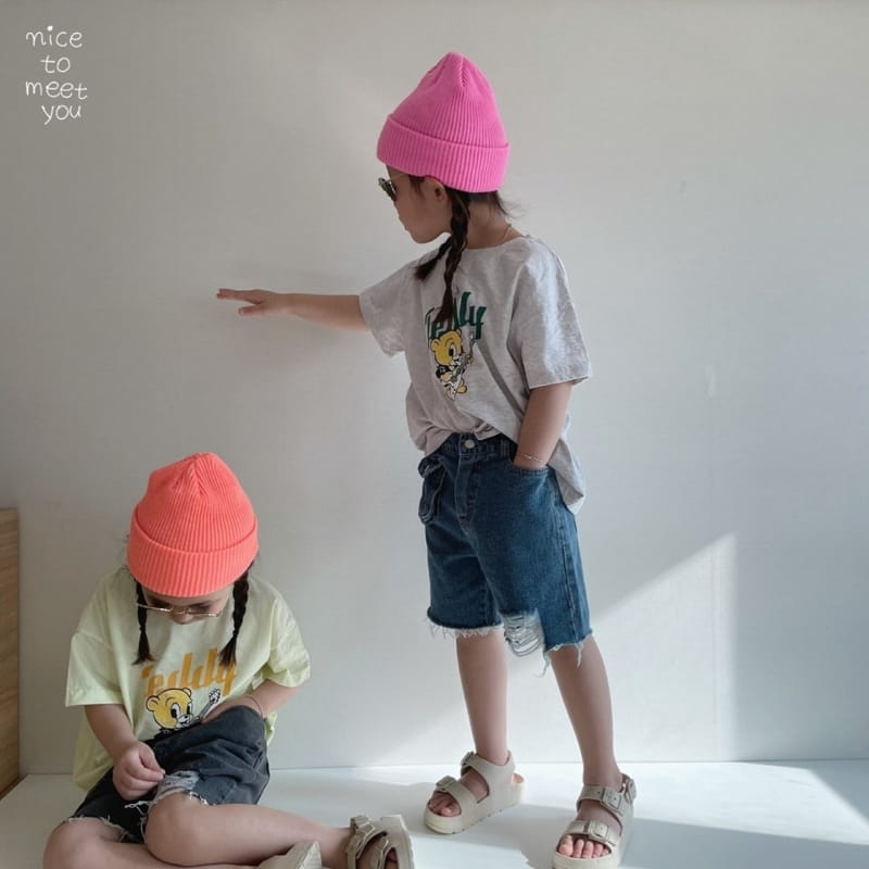 NICE TO MEET YOU - Korean Children Fashion - #Kfashion4kids - Muse Tee - 11