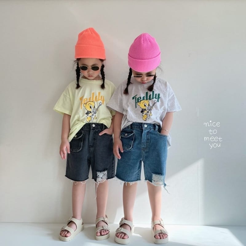 NICE TO MEET YOU - Korean Children Fashion - #Kfashion4kids - Muse Tee - 2