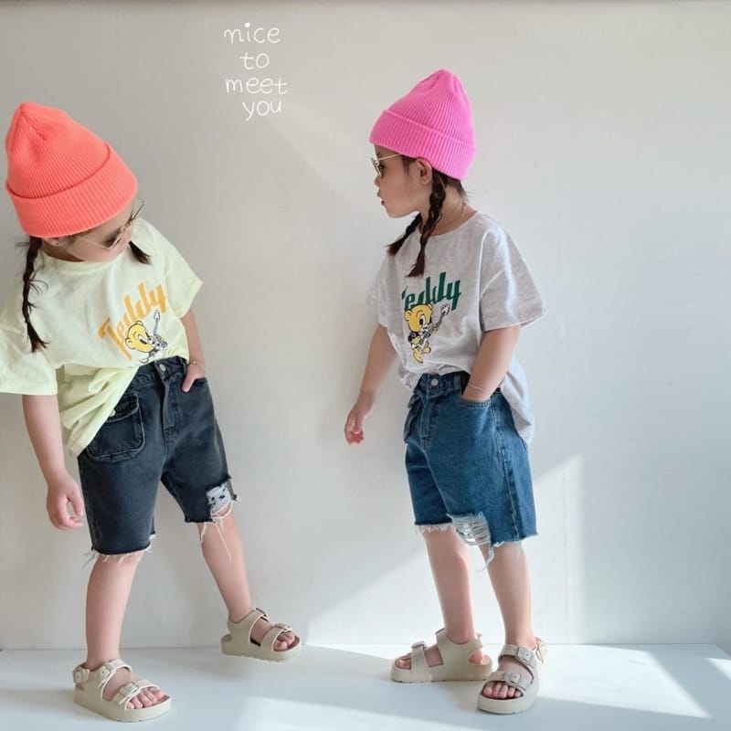 NICE TO MEET YOU - Korean Children Fashion - #Kfashion4kids - Muse Tee - 3