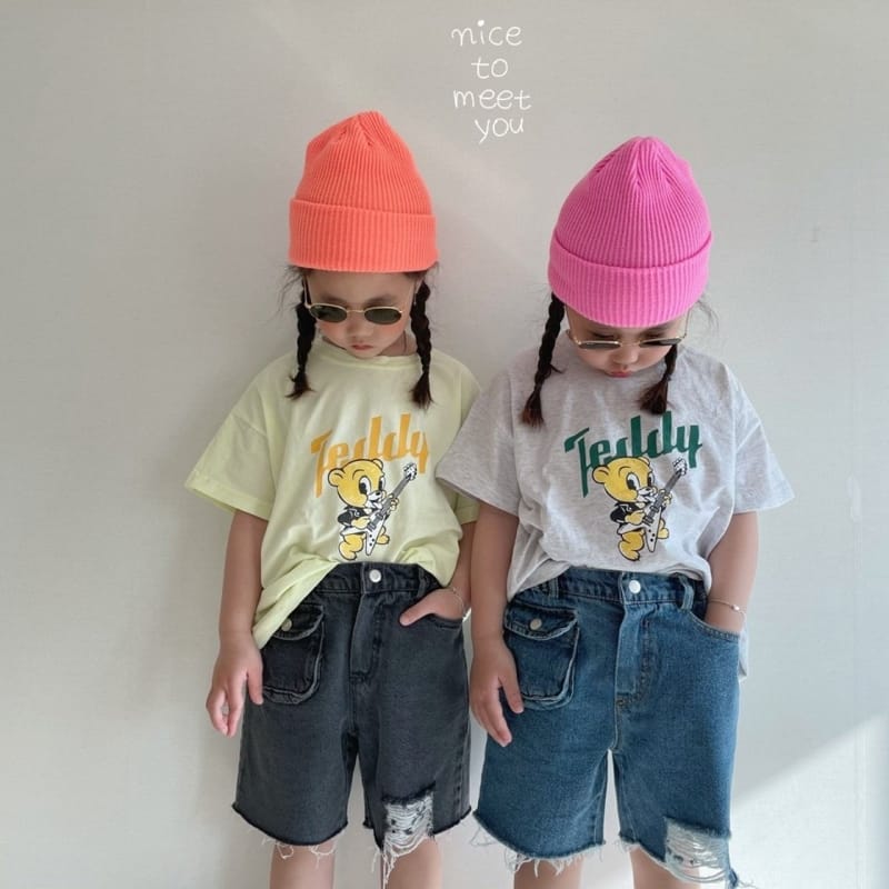 NICE TO MEET YOU - Korean Children Fashion - #Kfashion4kids - Muse Tee - 4