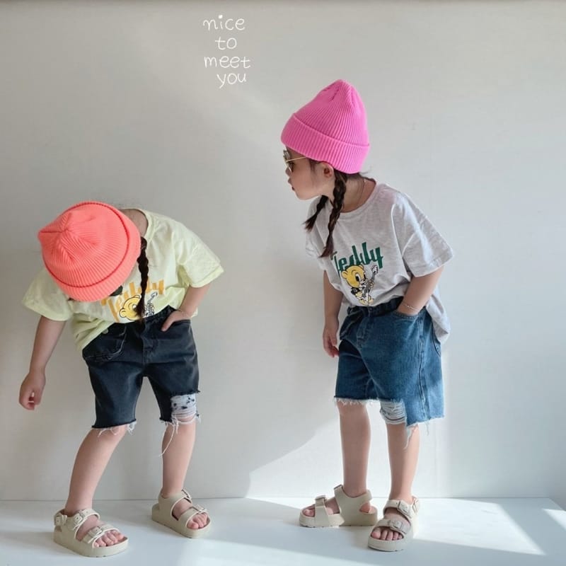 NICE TO MEET YOU - Korean Children Fashion - #Kfashion4kids - Muse Tee - 6