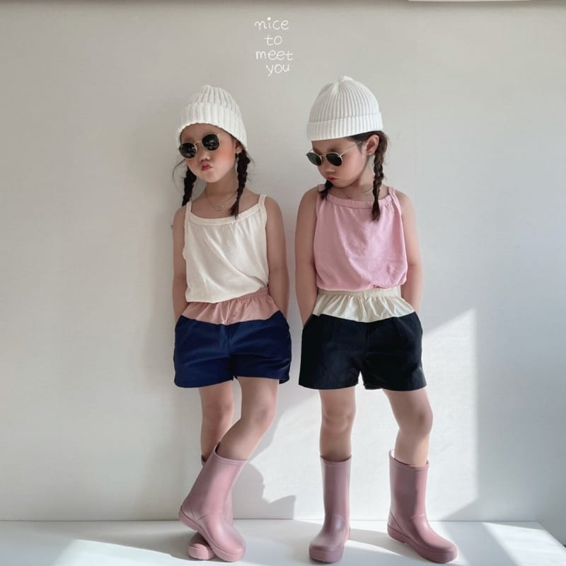NICE TO MEET YOU - Korean Children Fashion - #Kfashion4kids - Cozy Sleeveless - 12