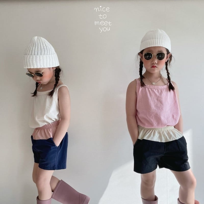 NICE TO MEET YOU - Korean Children Fashion - #Kfashion4kids - Cozy Sleeveless - 4