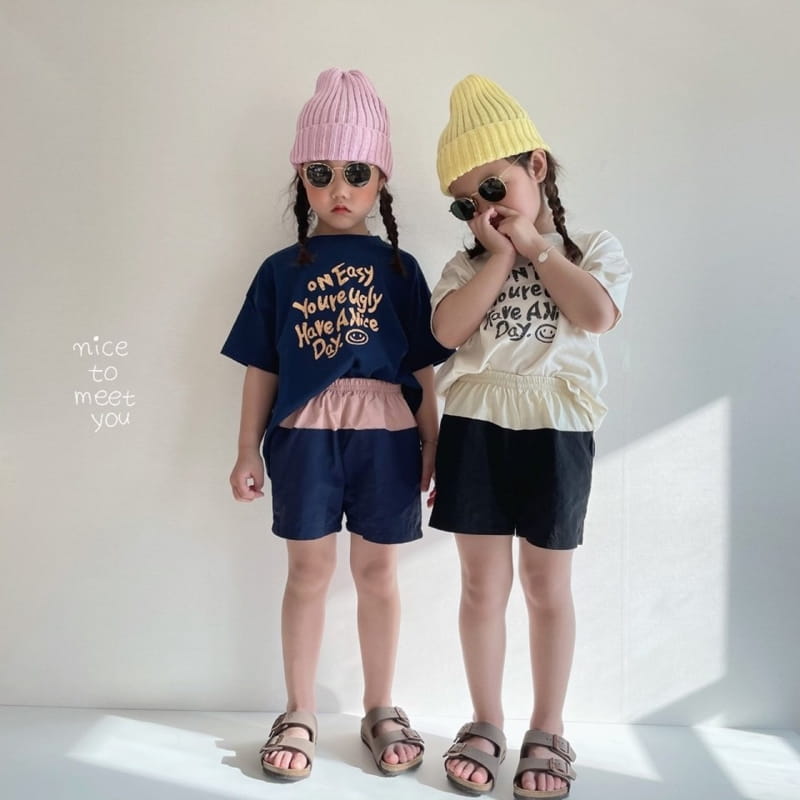 NICE TO MEET YOU - Korean Children Fashion - #Kfashion4kids - Daisy Smile Tee - 7