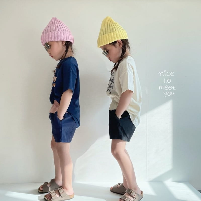 NICE TO MEET YOU - Korean Children Fashion - #Kfashion4kids - Daisy Smile Tee - 8