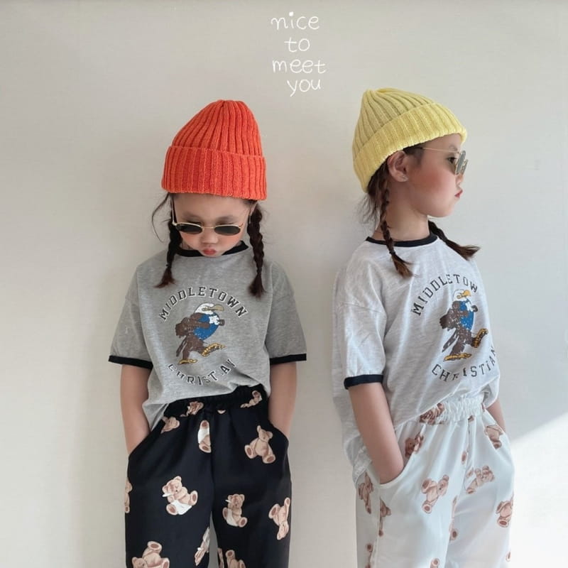 NICE TO MEET YOU - Korean Children Fashion - #Kfashion4kids - Eagle Tee - 5
