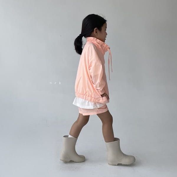 NRK - Korean Children Fashion - #Kfashion4kids - Crunch Zip-up Top Bottom Set - 5