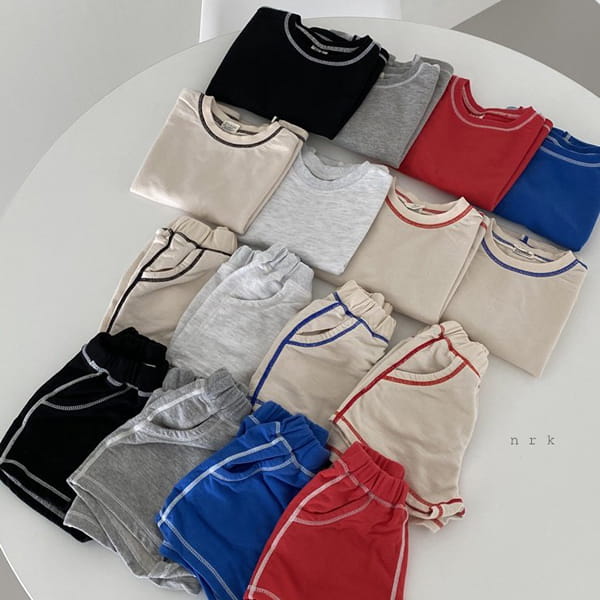 NRK - Korean Children Fashion - #Kfashion4kids - 88 Odd Top Bottom Set - 11