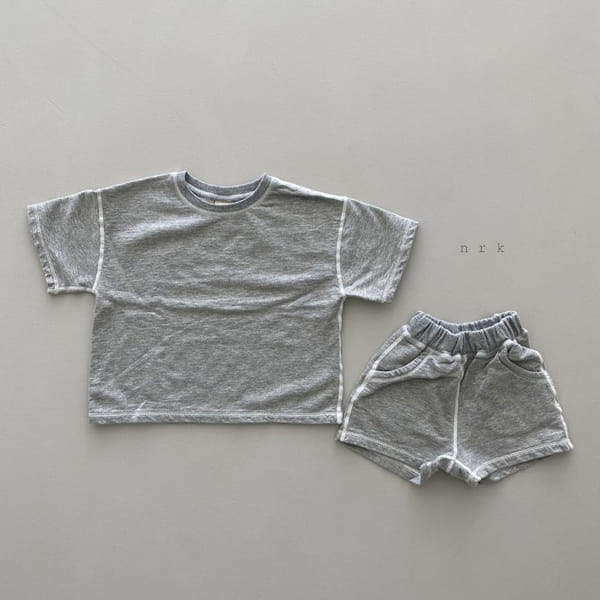 NRK - Korean Children Fashion - #Kfashion4kids - 88 Odd Top Bottom Set - 8