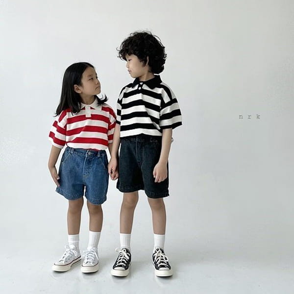 NRK - Korean Children Fashion - #Kfashion4kids - Summer Slit Denim Shorts - 6