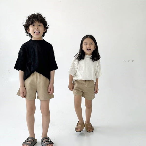 NRK - Korean Children Fashion - #Kfashion4kids - Basic Linen Shorts - 4