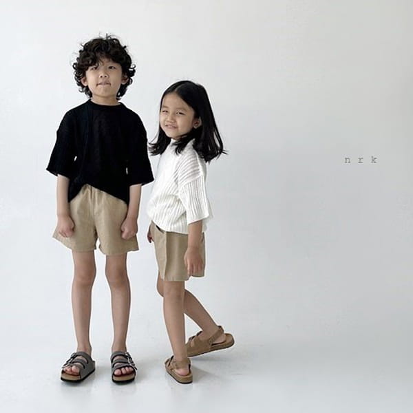 NRK - Korean Children Fashion - #Kfashion4kids - Basic Linen Shorts - 5