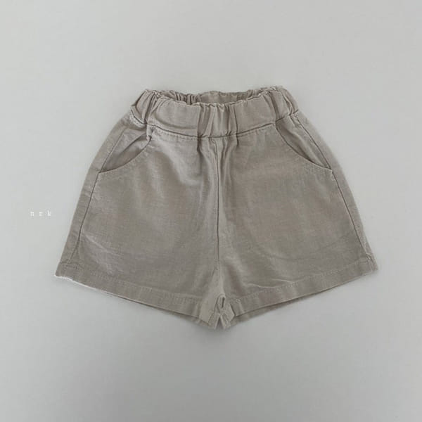 NRK - Korean Children Fashion - #Kfashion4kids - Basic Linen Shorts - 7