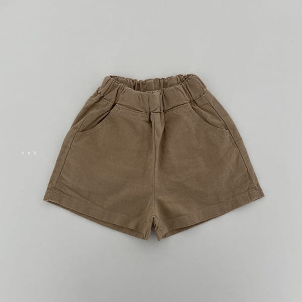 NRK - Korean Children Fashion - #Kfashion4kids - Basic Linen Shorts - 9