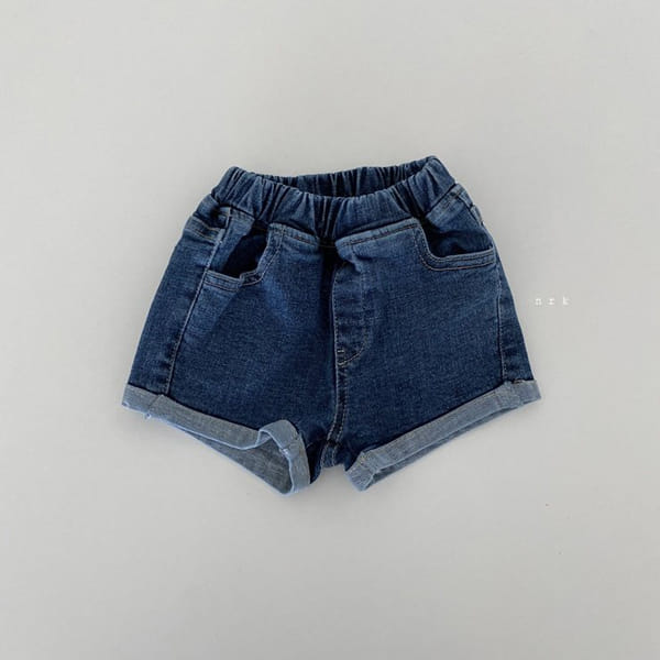 NRK - Korean Children Fashion - #Kfashion4kids - Lego Span Denim Shorts - 10