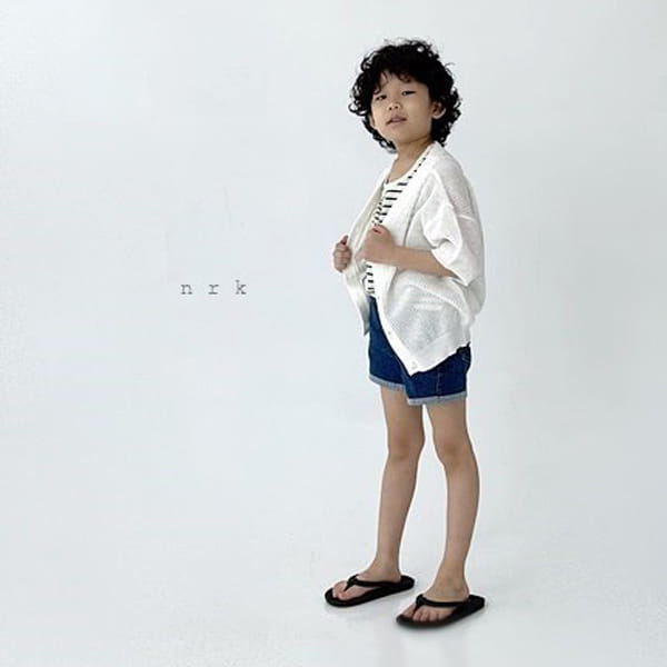 NRK - Korean Children Fashion - #Kfashion4kids - Lego Span Denim Shorts - 12