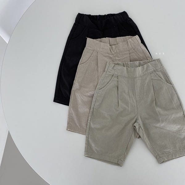 NRK - Korean Children Fashion - #Kfashion4kids - Linen Capri Pants - 11