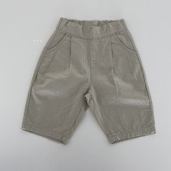 NRK - Korean Children Fashion - #Kfashion4kids - Linen Capri Pants - 9