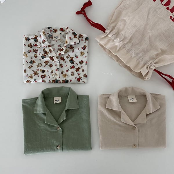 NRK - Korean Children Fashion - #Kfashion4kids - Linen Collar Shirts - 11