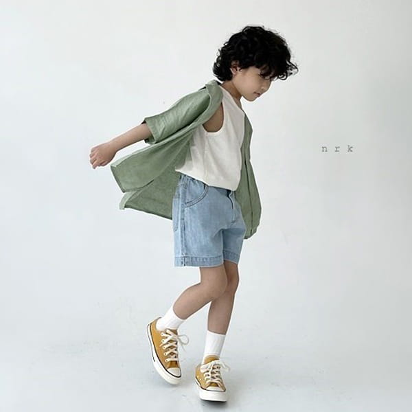 NRK - Korean Children Fashion - #Kfashion4kids - Linen Collar Shirts - 12